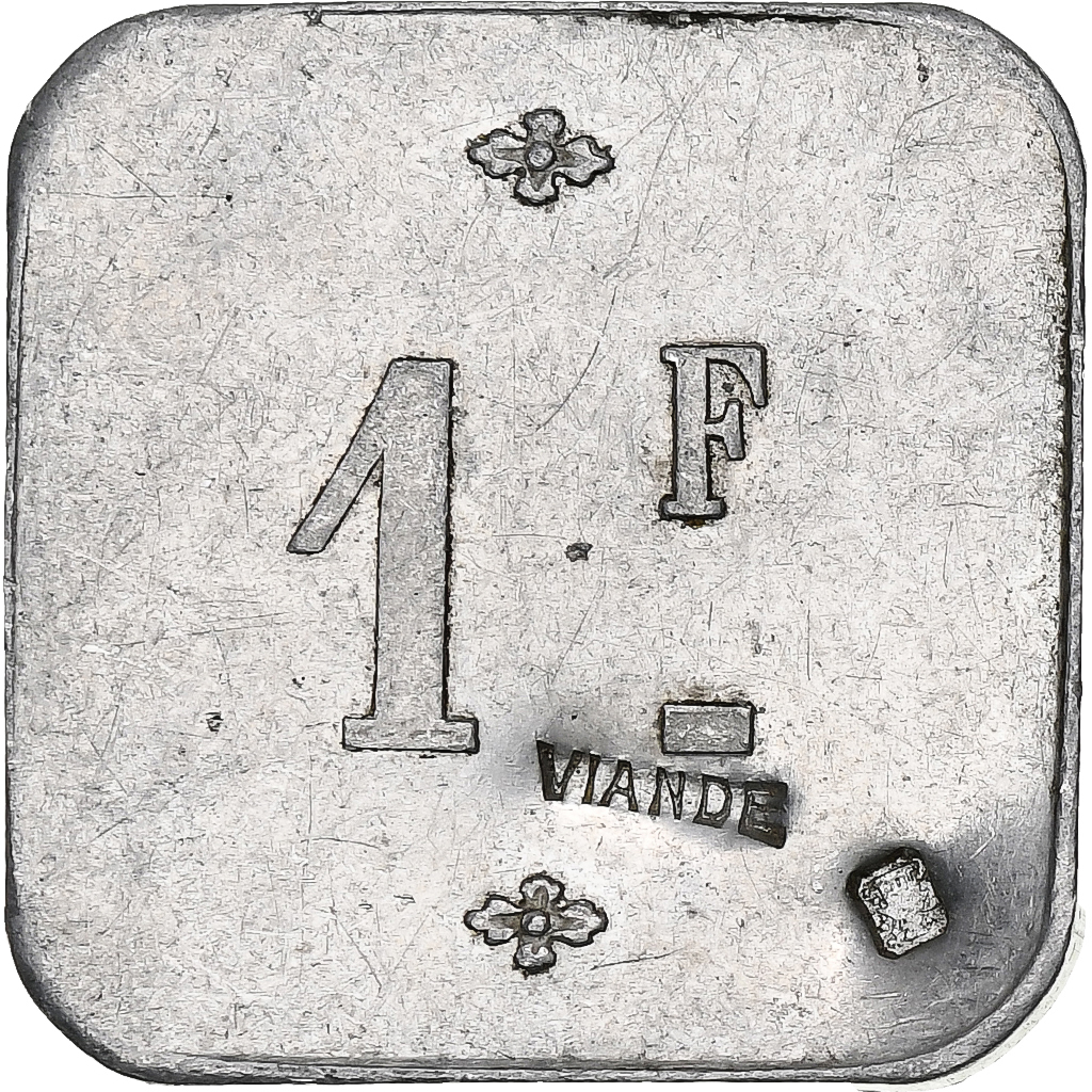 France, Société Coopérative La Ruche, 1 Franc, Aluminium, 