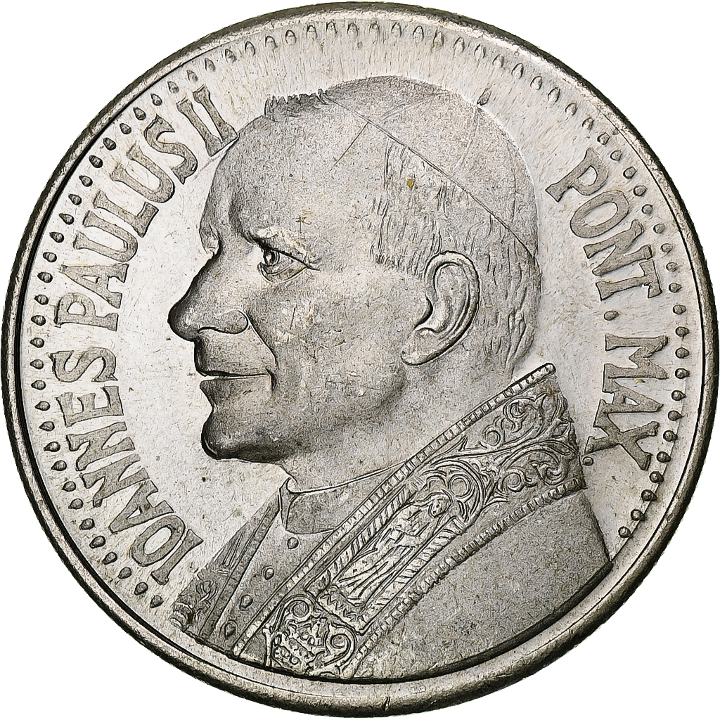 Vatican, Medal, Jean-Paul II, Michelangelo, La Pietà, Silver