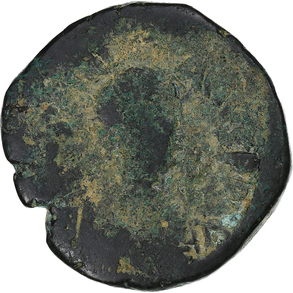 Justin I, Follis, 518-527, Constantinople, Bronze, F