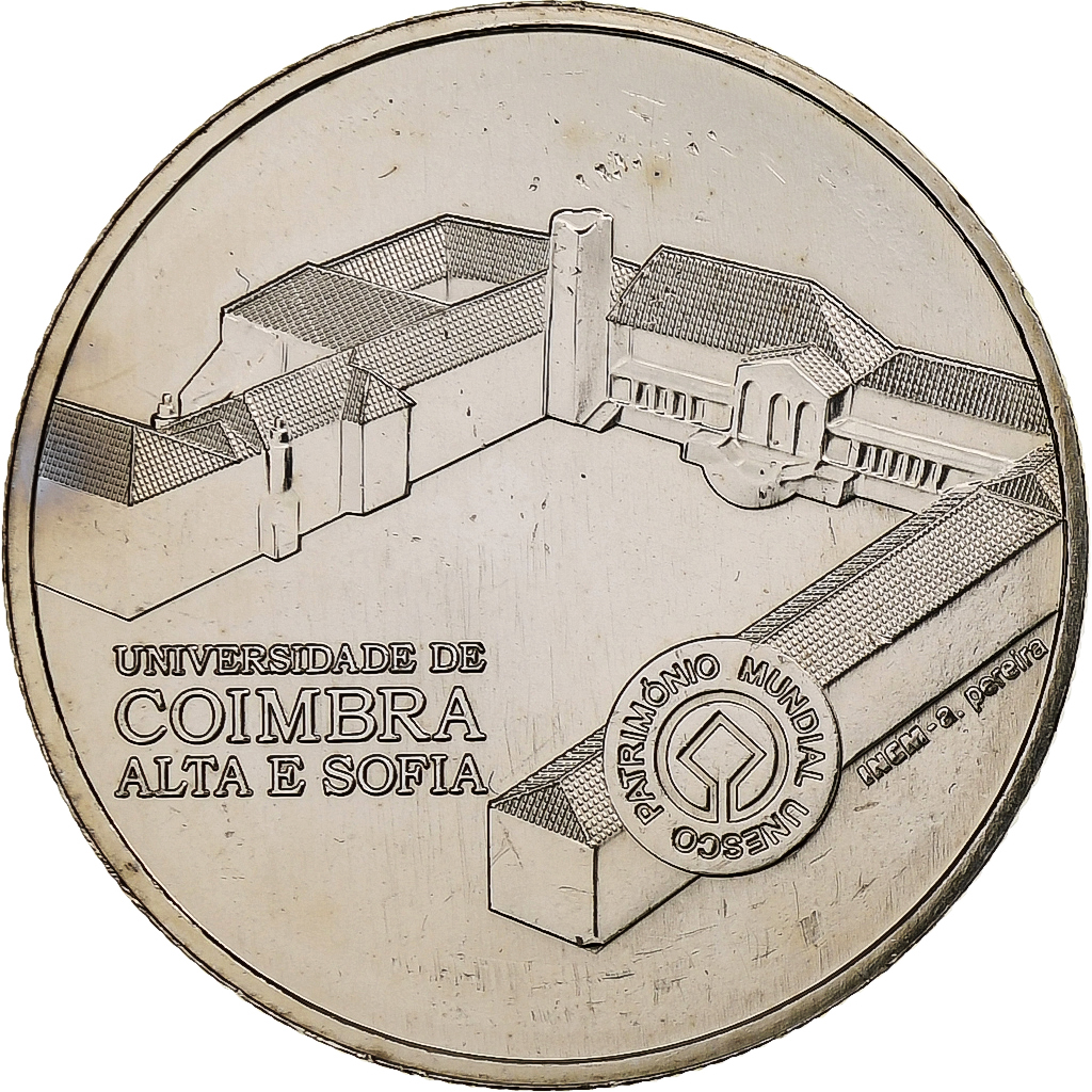 Portugal, 2,5 Euro, University of Coimbra, 2014, Lisbon, Kupfer-Nickel, UNZ