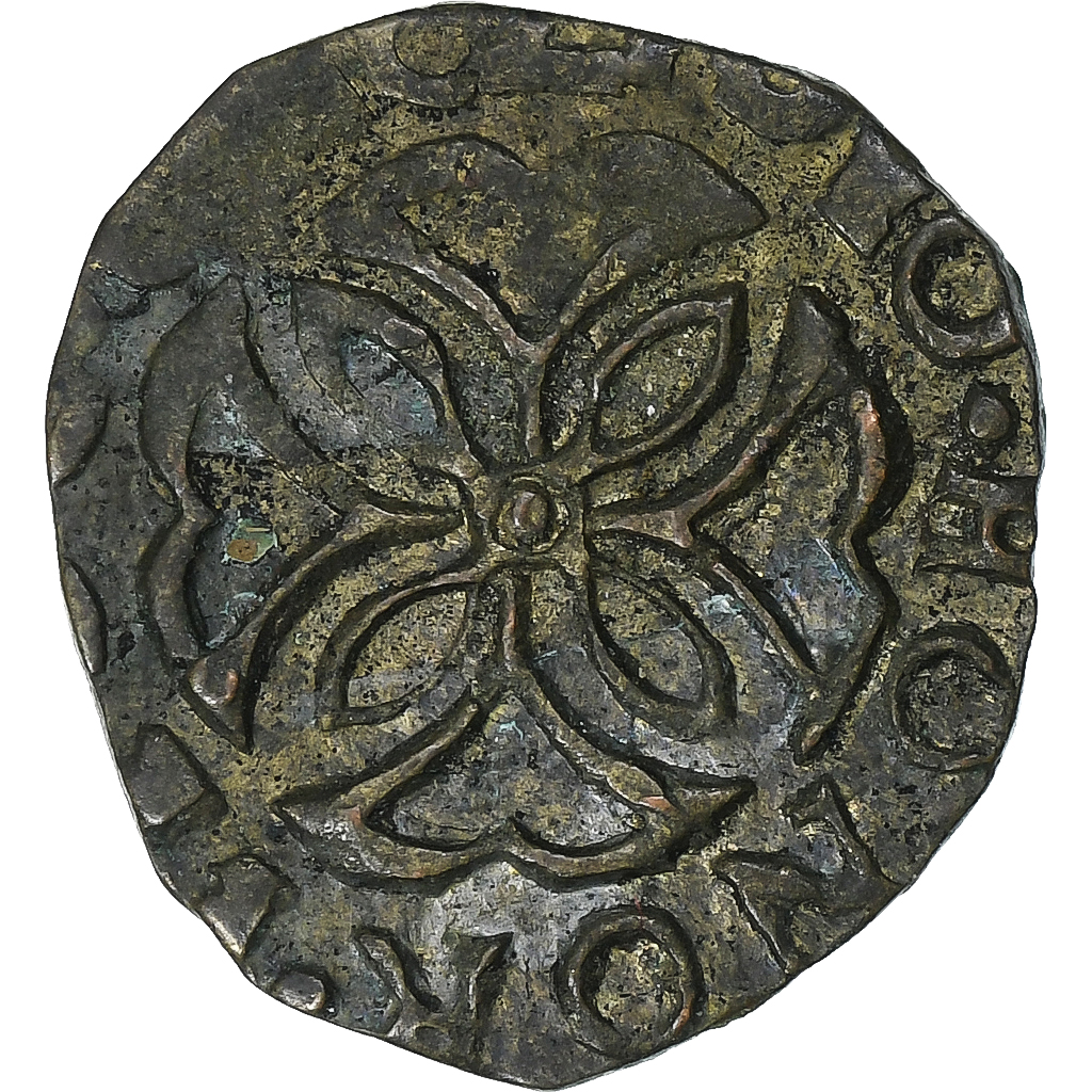 Principality of Orange, Frédéric-Henri de Nassau, Liard à l'M, copper