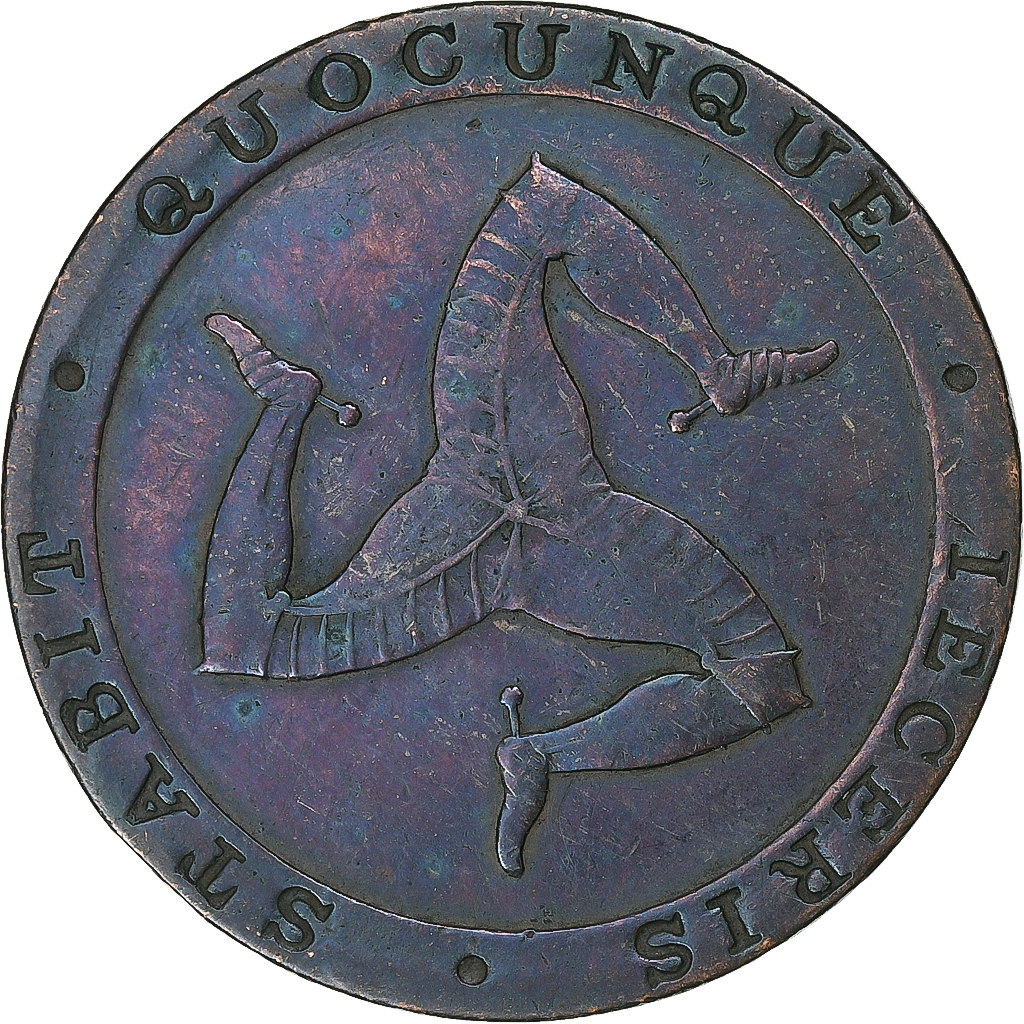 United Kingdom, Halfpenny Token, William Callister, 1831, Copper, 