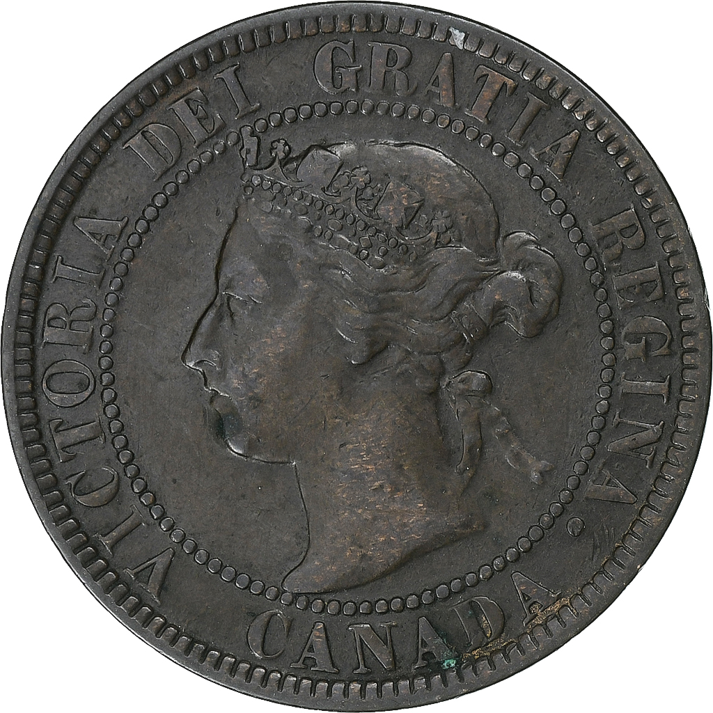 Canada, Victoria, Cent, 1901, London, Bronze, , KM:7
