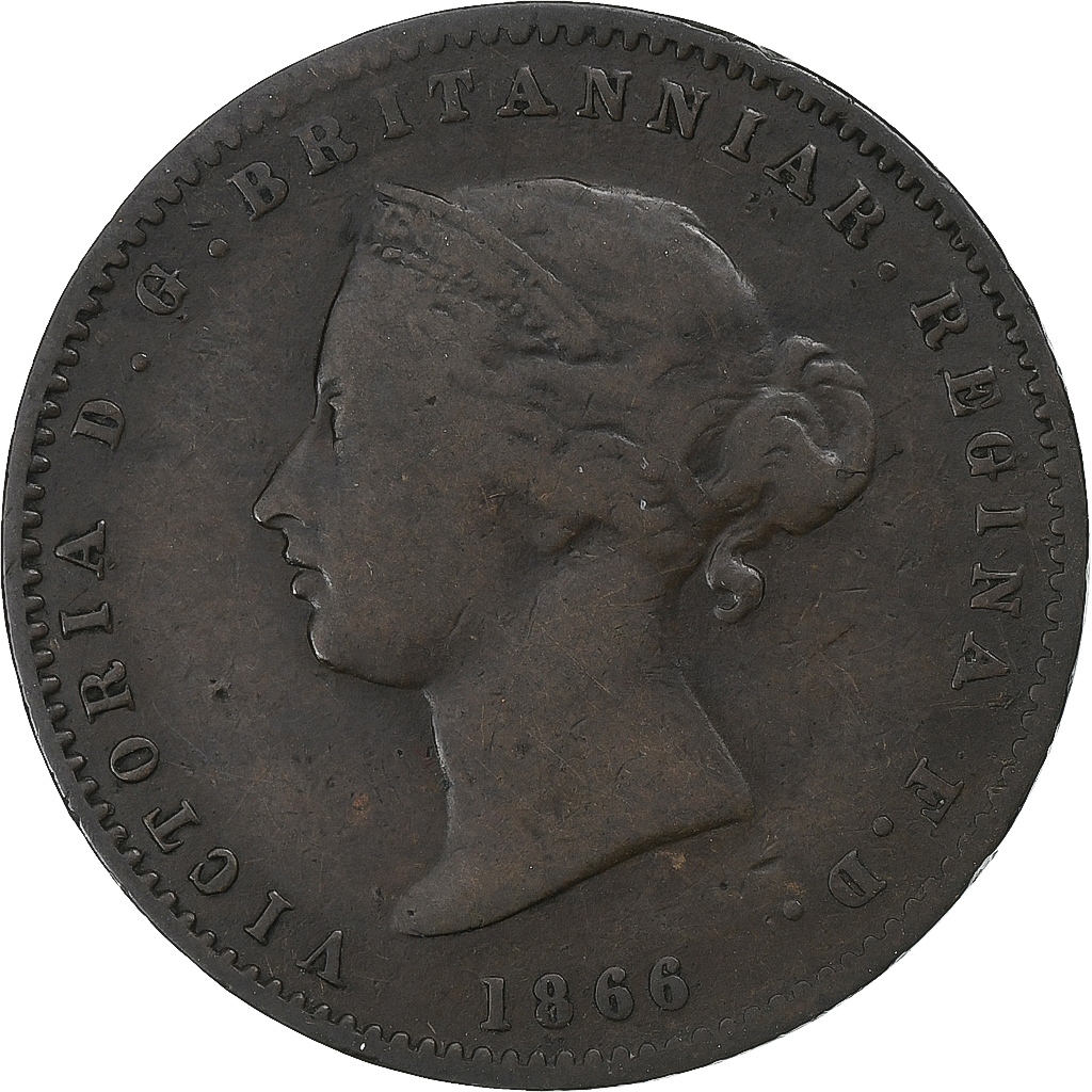 Jersey, Victoria, 1/26 Shilling, 1866, London, Bronze, , KM:4