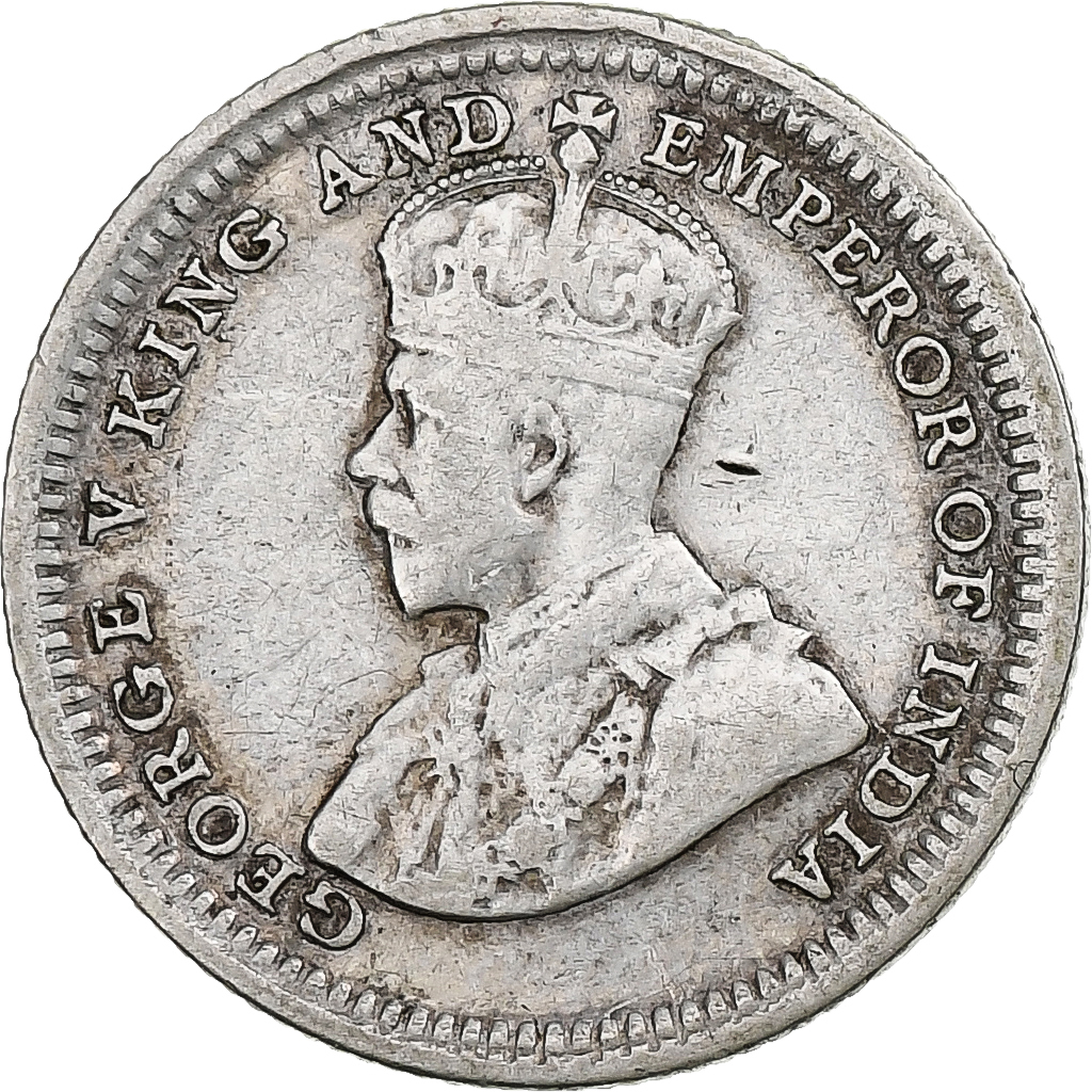 Straits Settlements, George V, 5 Cents, 1926, London, Silver, , KM:36