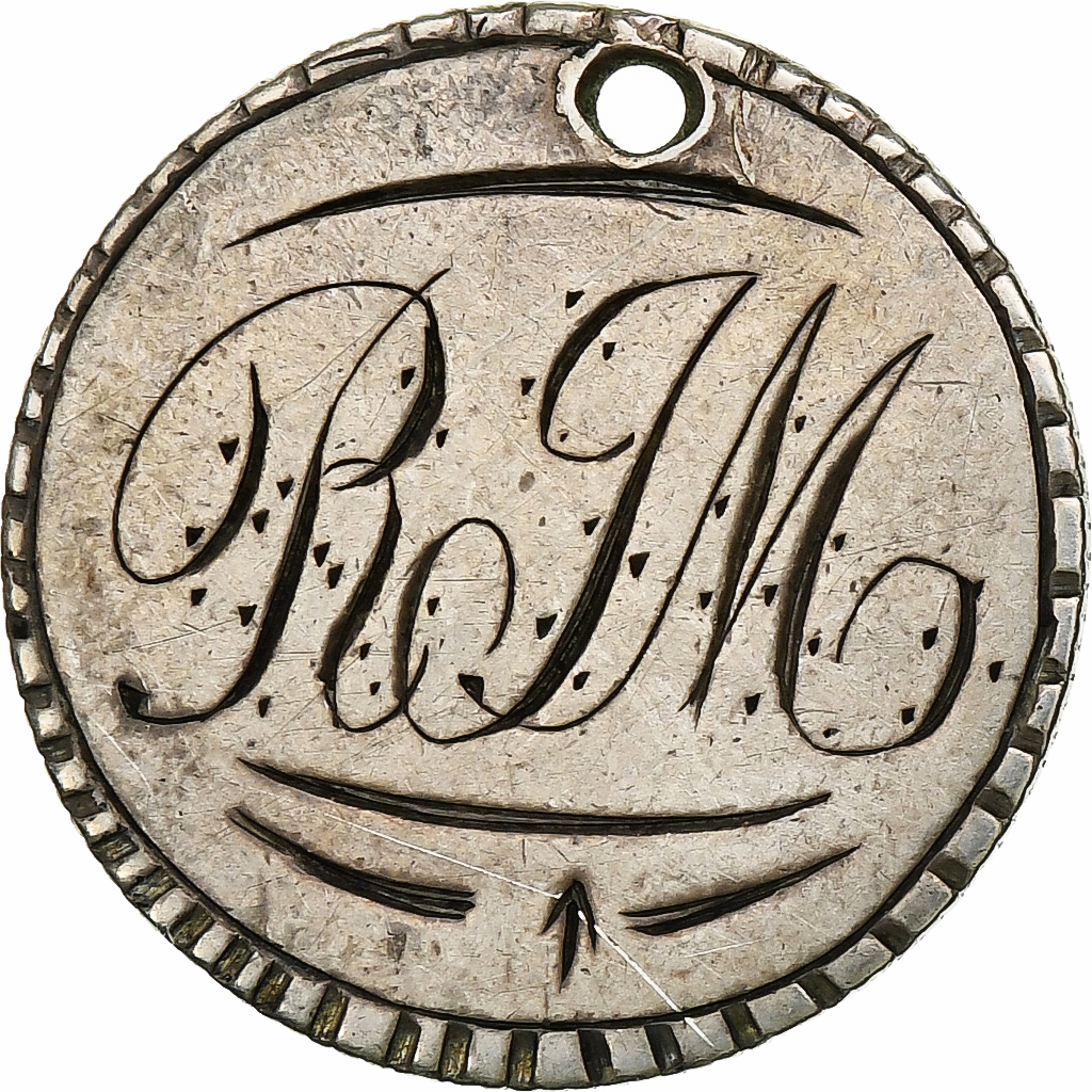 United States, Love Token, 1884, Silver, Collection Térisse, 