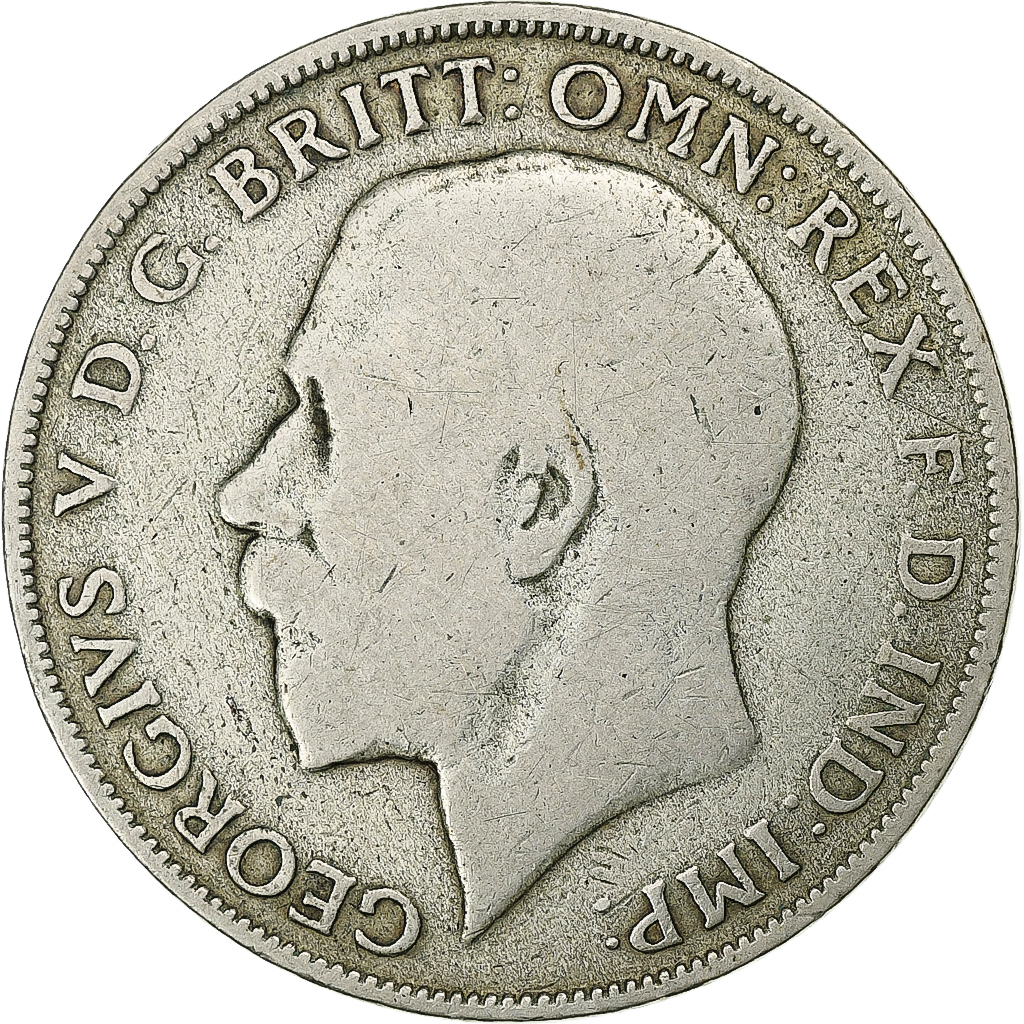 United Kingdom, George V, Florin, 1921, London, Silver, , KM:817a
