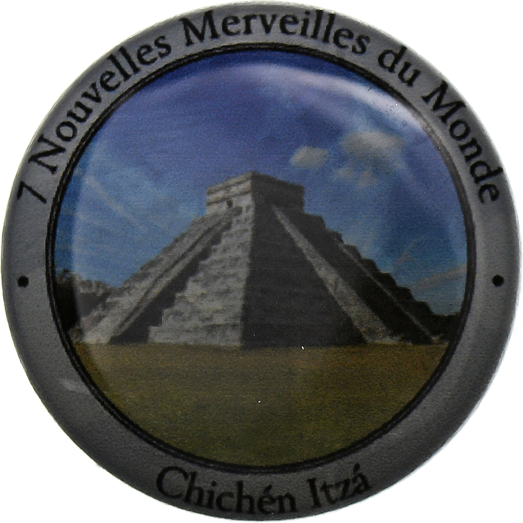 Italy, Token, Chichén Itzá, Aluminium, 