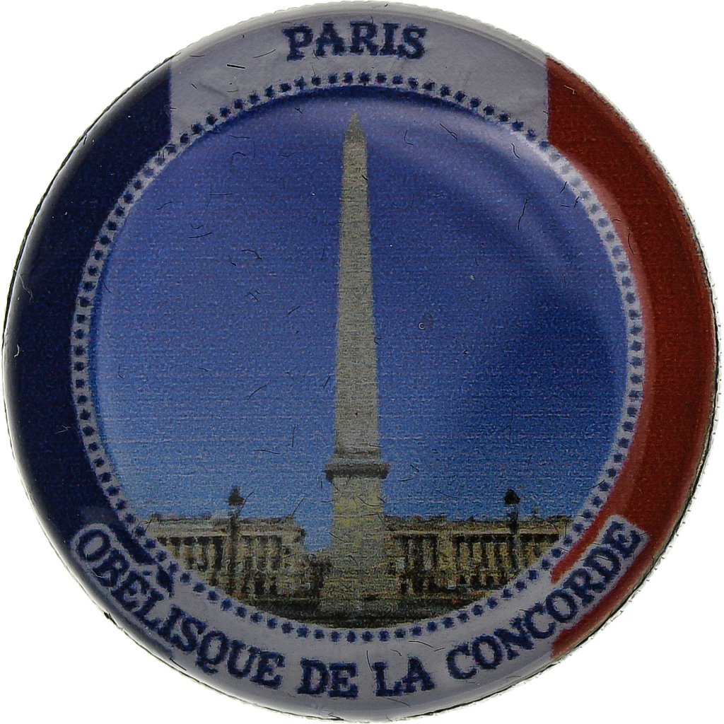 France, Token, Paris, Obélisque de la Concorde, Nickel, 
