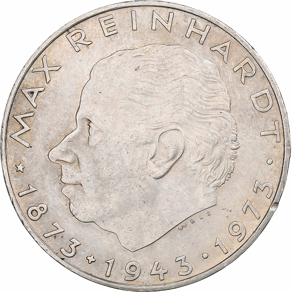 Austria, 25 Schilling, Max Reinhardt, 1973, Vienna, Silver, , KM:2915