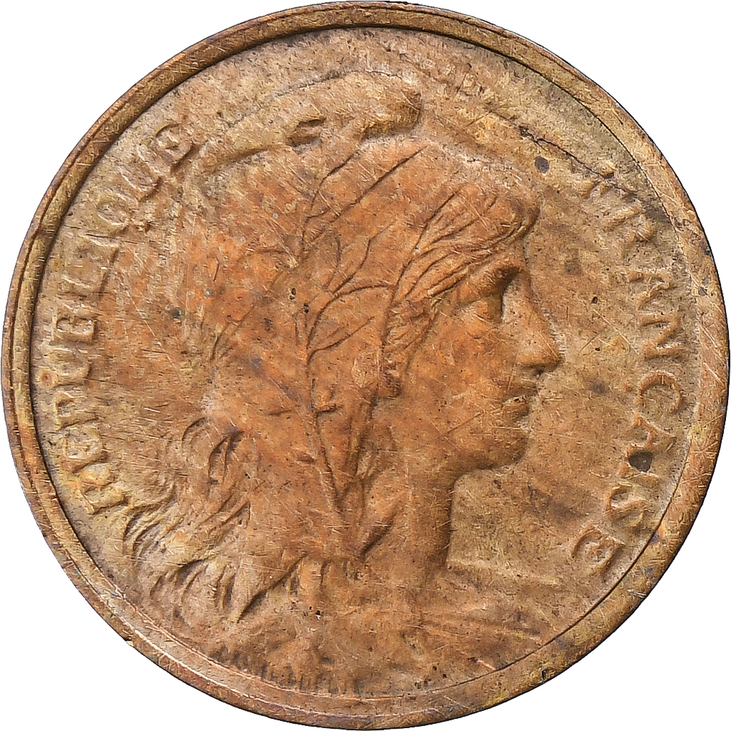 France, Centime, Daniel-Dupuis, 1912, Paris, Bronze, , Gadoury:90