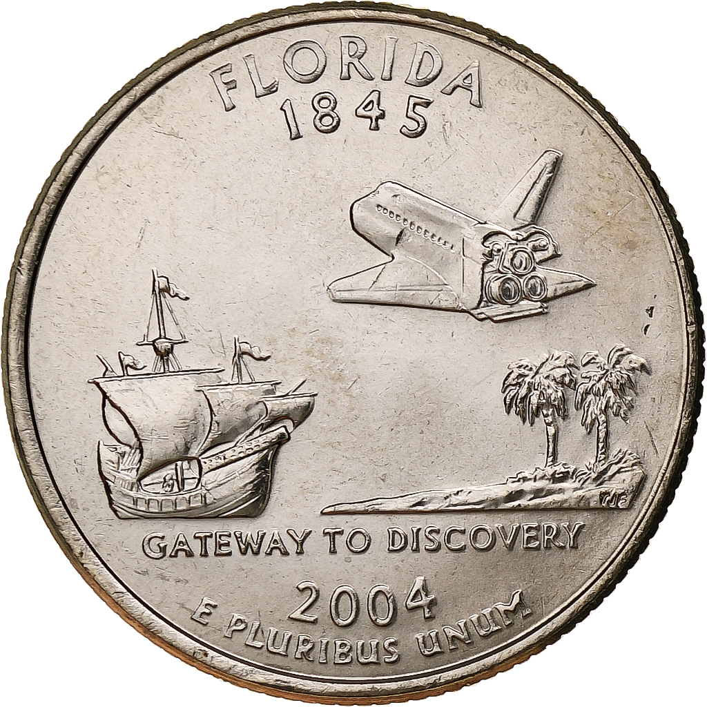 United States, Token, First Moon landing, 50th Anniversary, Copper-nickel