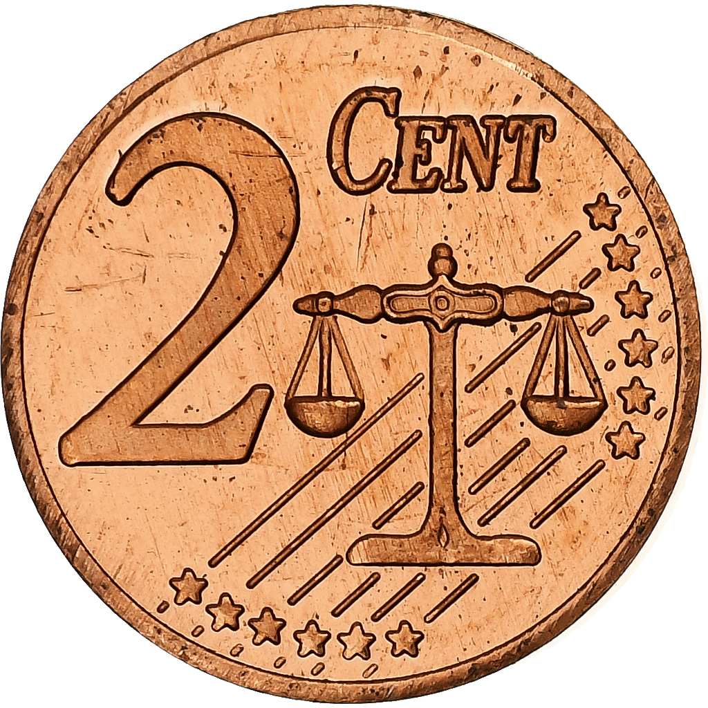 United Kingdom, 2 Euro Cent, Fantasy euro patterns, Essai-Trial, Proof, 2002