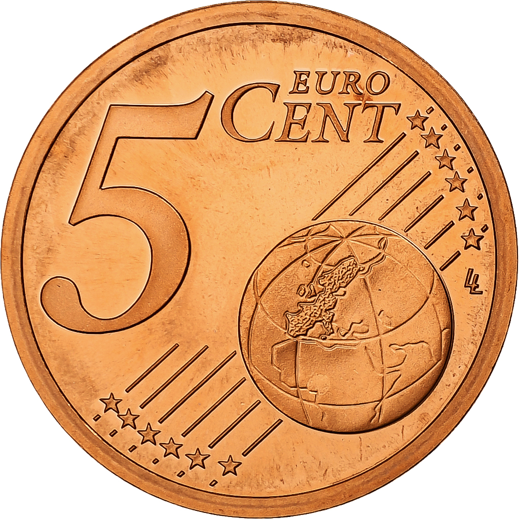 Frankreich, 5 Euro Cent, PP, 2000, Monnaie de Paris, Copper Plated Steel, STGL