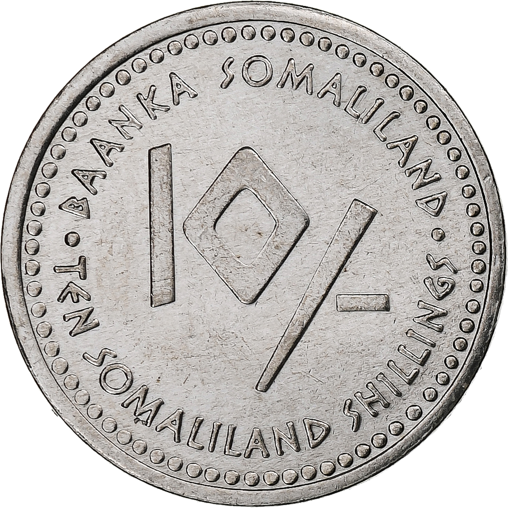 Somaliland, 10 Shillings, Leo, 2006, Stainless Steel, AU, KM:12