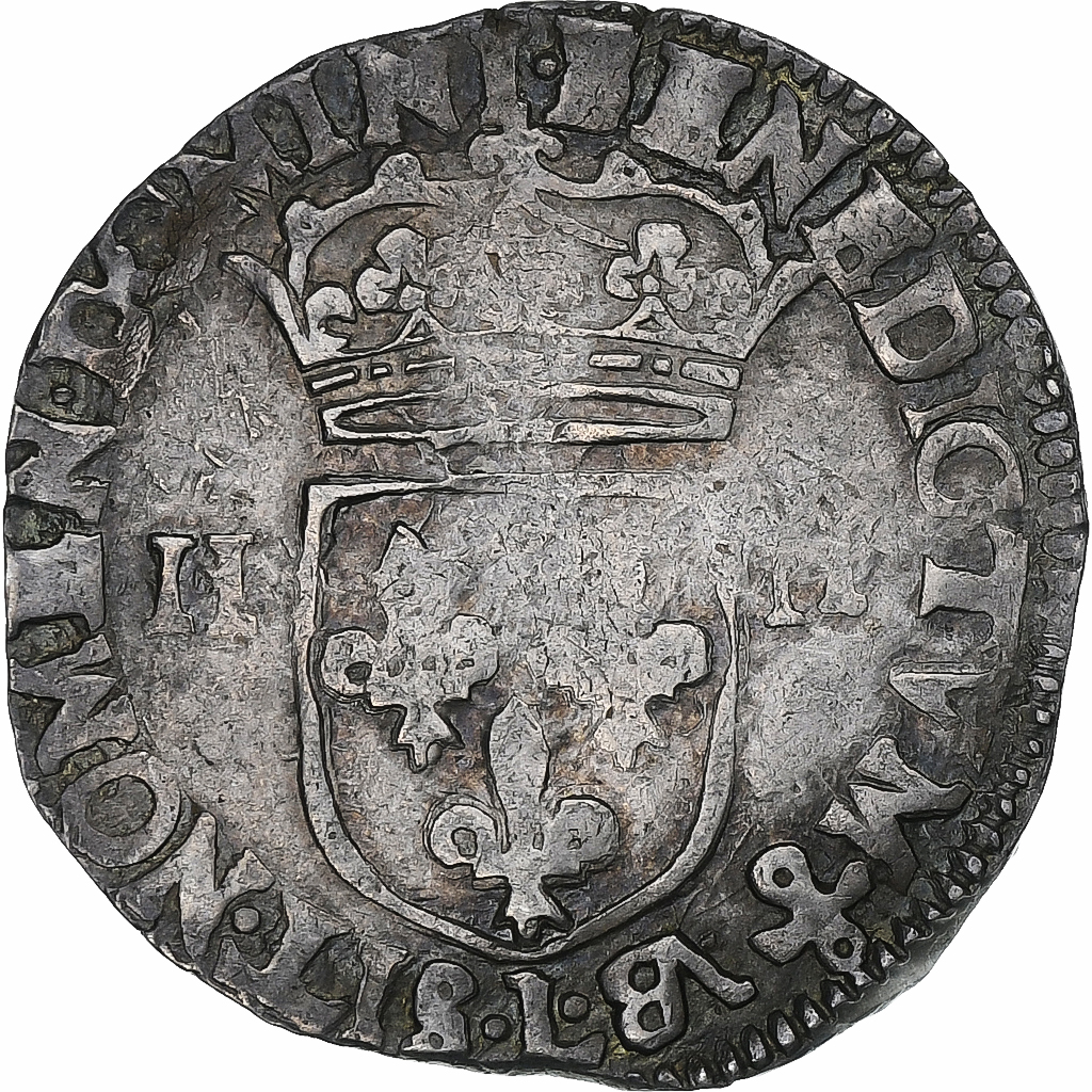 France, Louis XIII, 1/4 Ecu, 1628, Bayonne, Silver, , Gadoury:27
