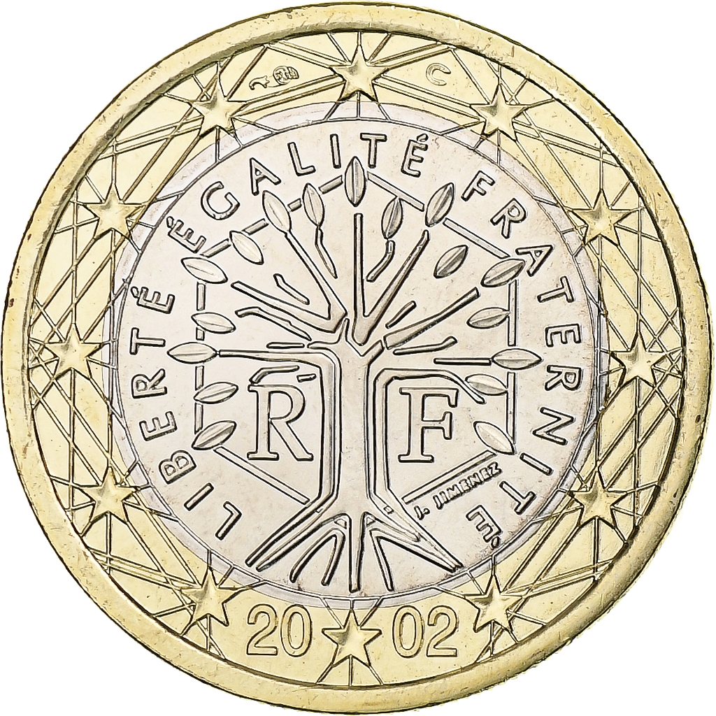 France, Euro, BU, 2002, Pessac, Bi-Metallic, , KM:1288