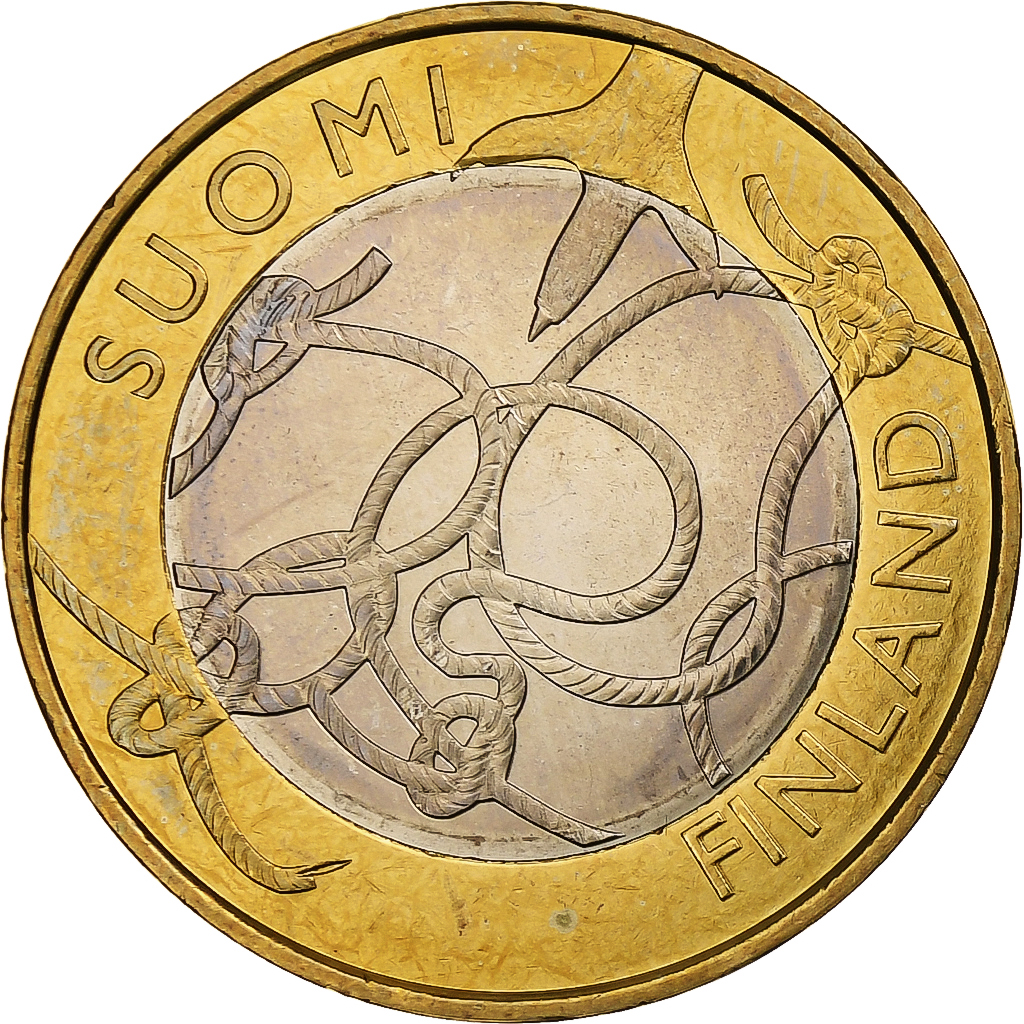 Finland, 5 Euro, Häme, 2011, Vantaa, Bi-Metallic, , KM:161