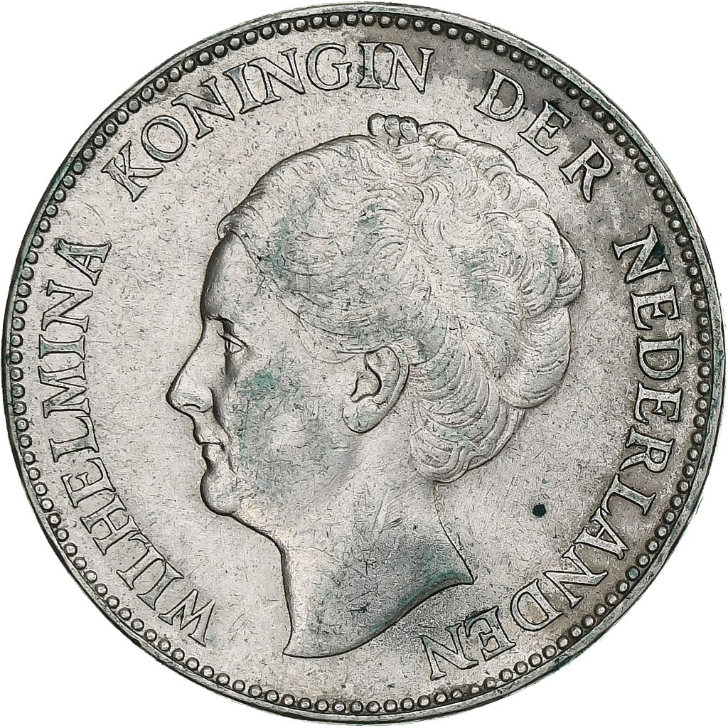 Netherlands, Wilhelmina I, Gulden, 1931, Utrecht, Silver, 