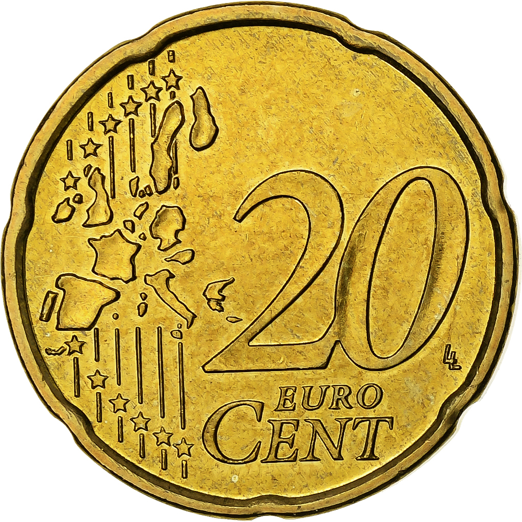Finnland, 20 Euro Cent, 1999, Vantaa, Nordic gold, UNZ, KM:102