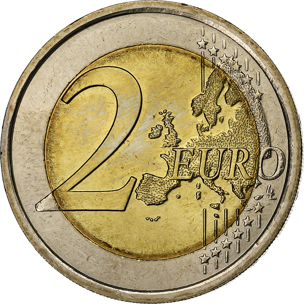 Italien, 2 Euro, Traité de Rome, 2007, Bi-Metallic, UNZ, KM:311