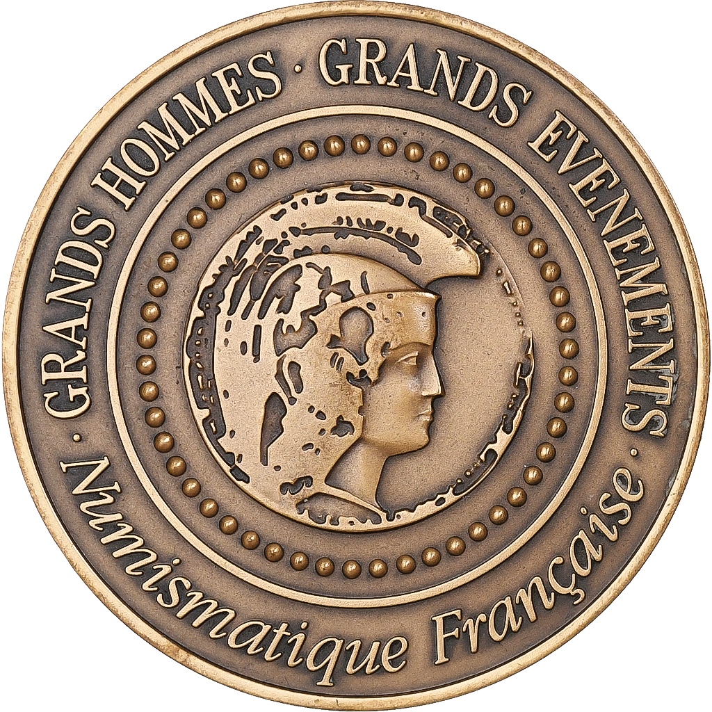 France, Medal, Général Leclerc, Bronze, J. Balme, 