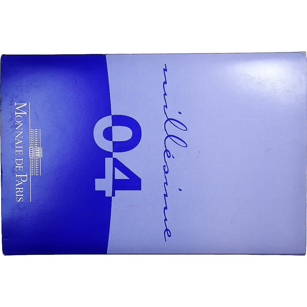 Frankreich, Coffret 1c. à 5€, PP, 2004, Monnaie de Paris, STGL
