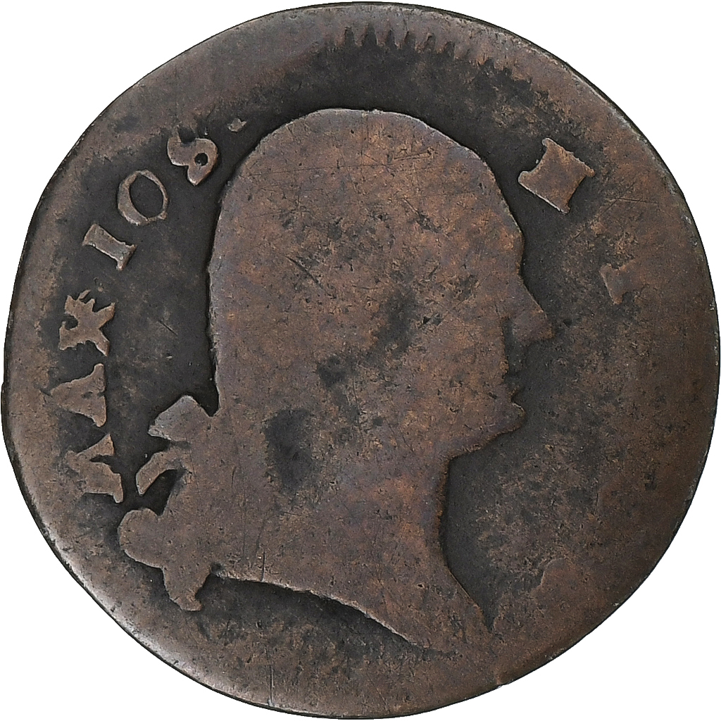 Germany, Maximilian III Joseph, Kreuzer, 1745-1769, Munich, Billon, F