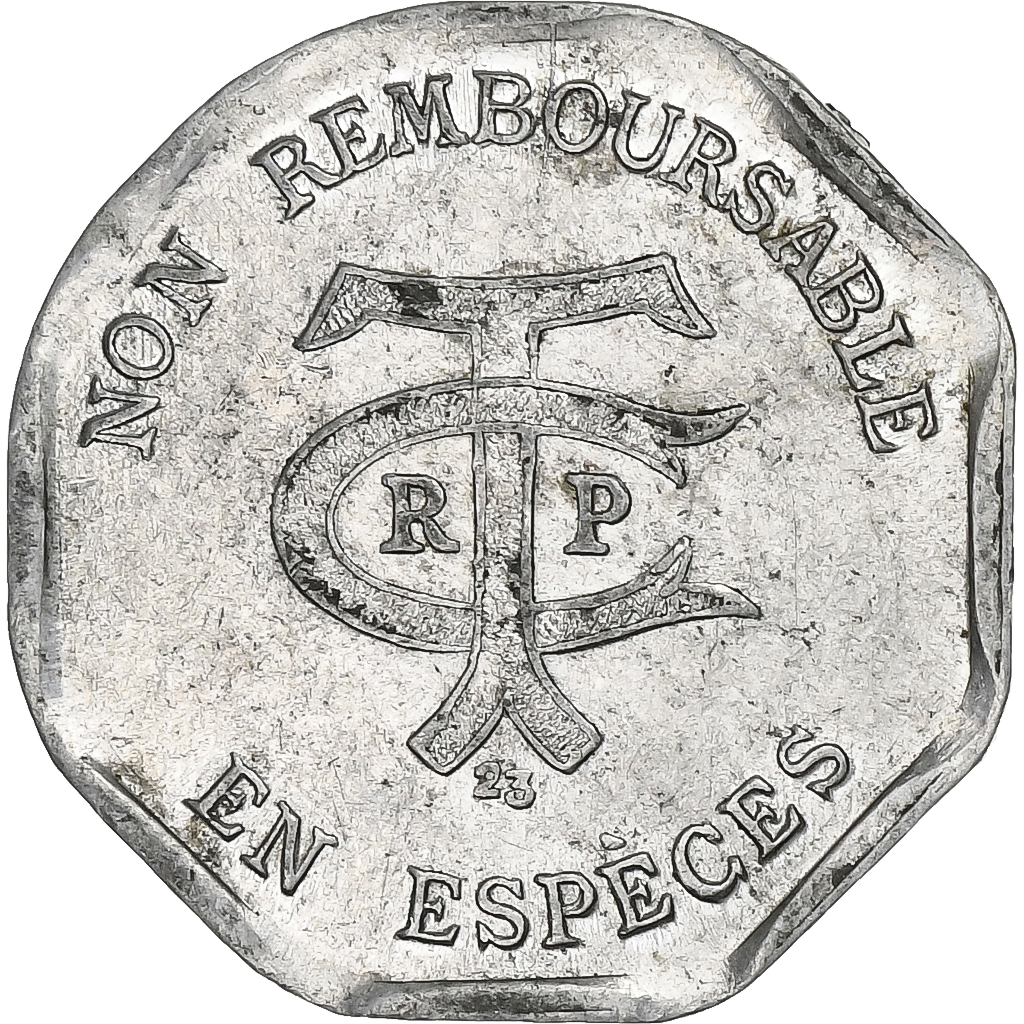 France, Transport en commun, région parisienne, 20 Centimes, 1923, 