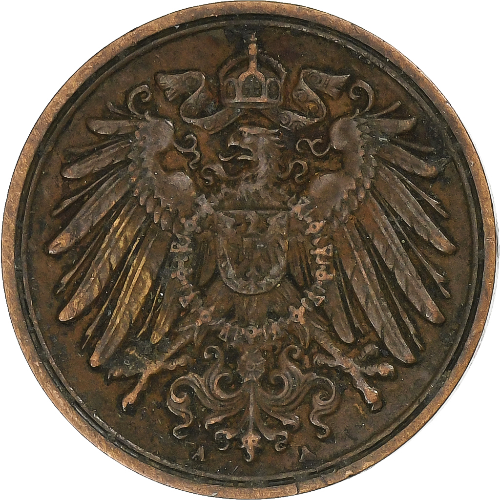 Germany, Wilhelm II, Pfennig, 1913, Berlin, Copper, , KM:10