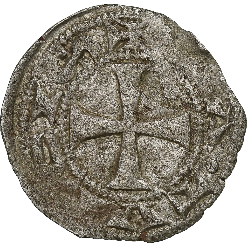 Bishopric of Cahors, Denier, 1150-1260, Cahors, Billon, 