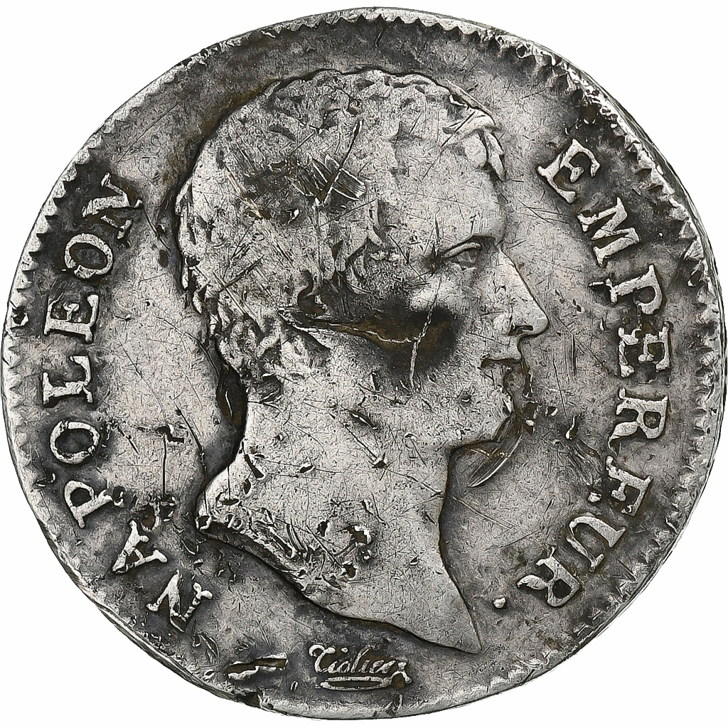 France, Napoleon I, Franc, AN 13, Paris, Silver, , Gadoury:443