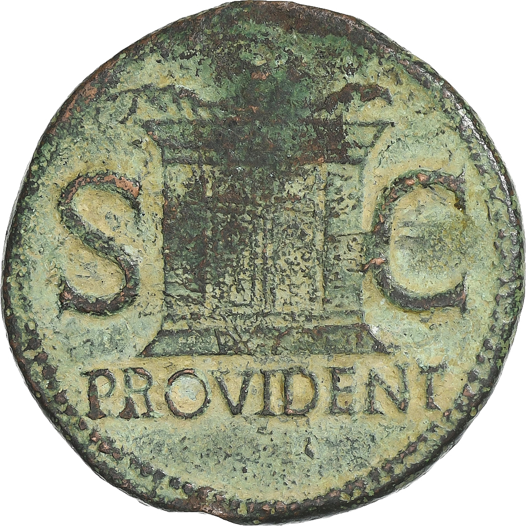 Tiberius, As, 22-30, Rome, Bronze, , RIC:81