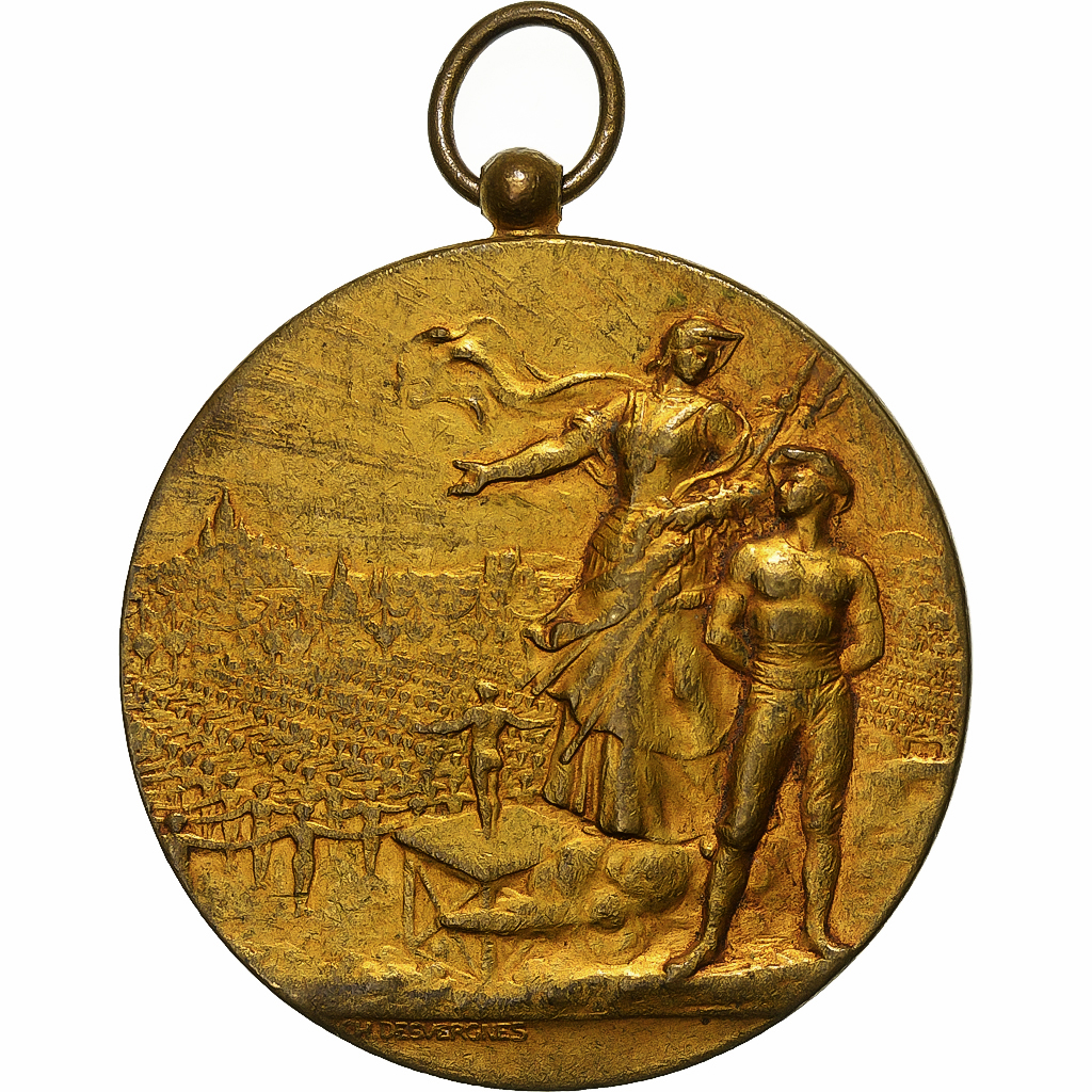 France, Médaille, Fédération Gymnastique et Sportive, Fontenay-le-Comte