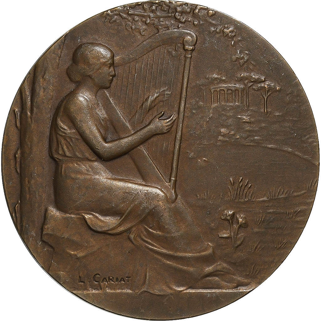 France, Medal, F.S.F. Nantes, 1951, Bronze, Cariat, | Tokens & Medals