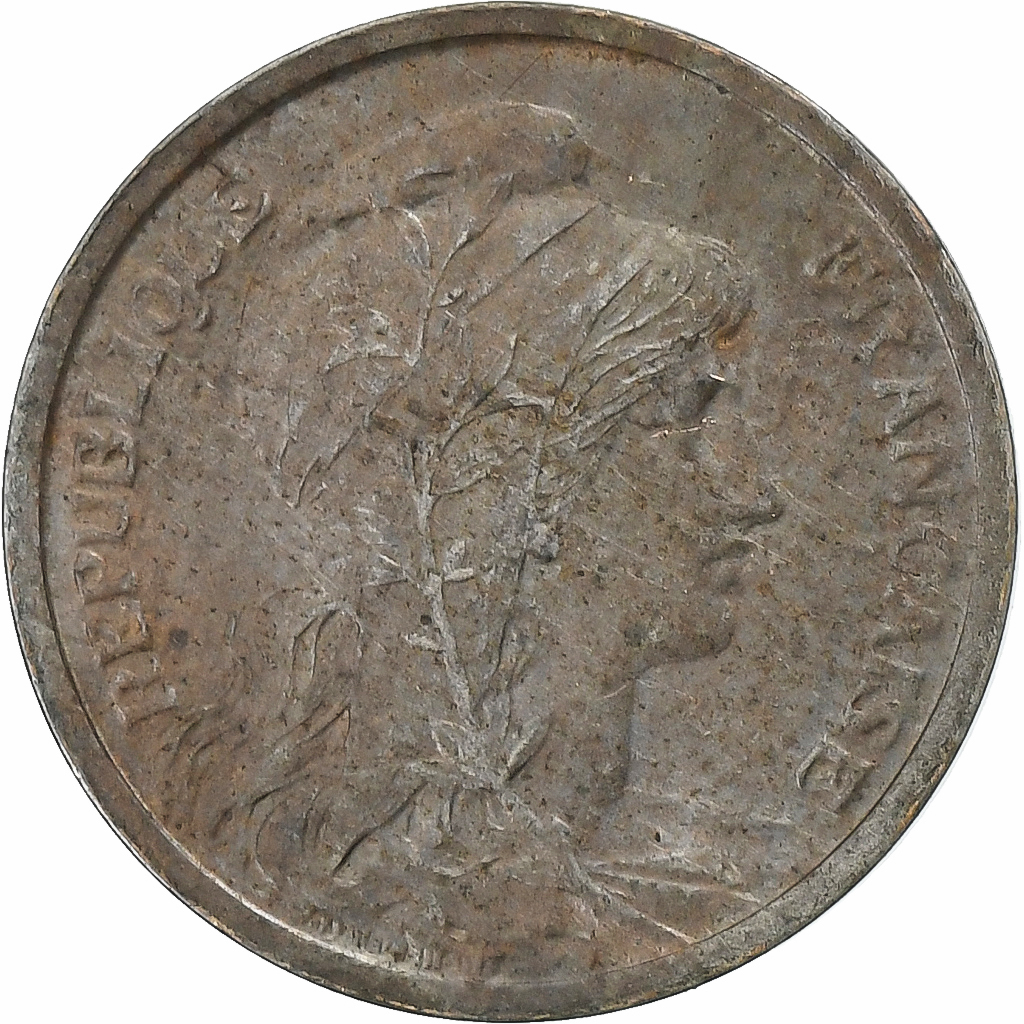 France, Centime, Daniel-Dupuis, 1920, Paris, Bronze, , Gadoury:90