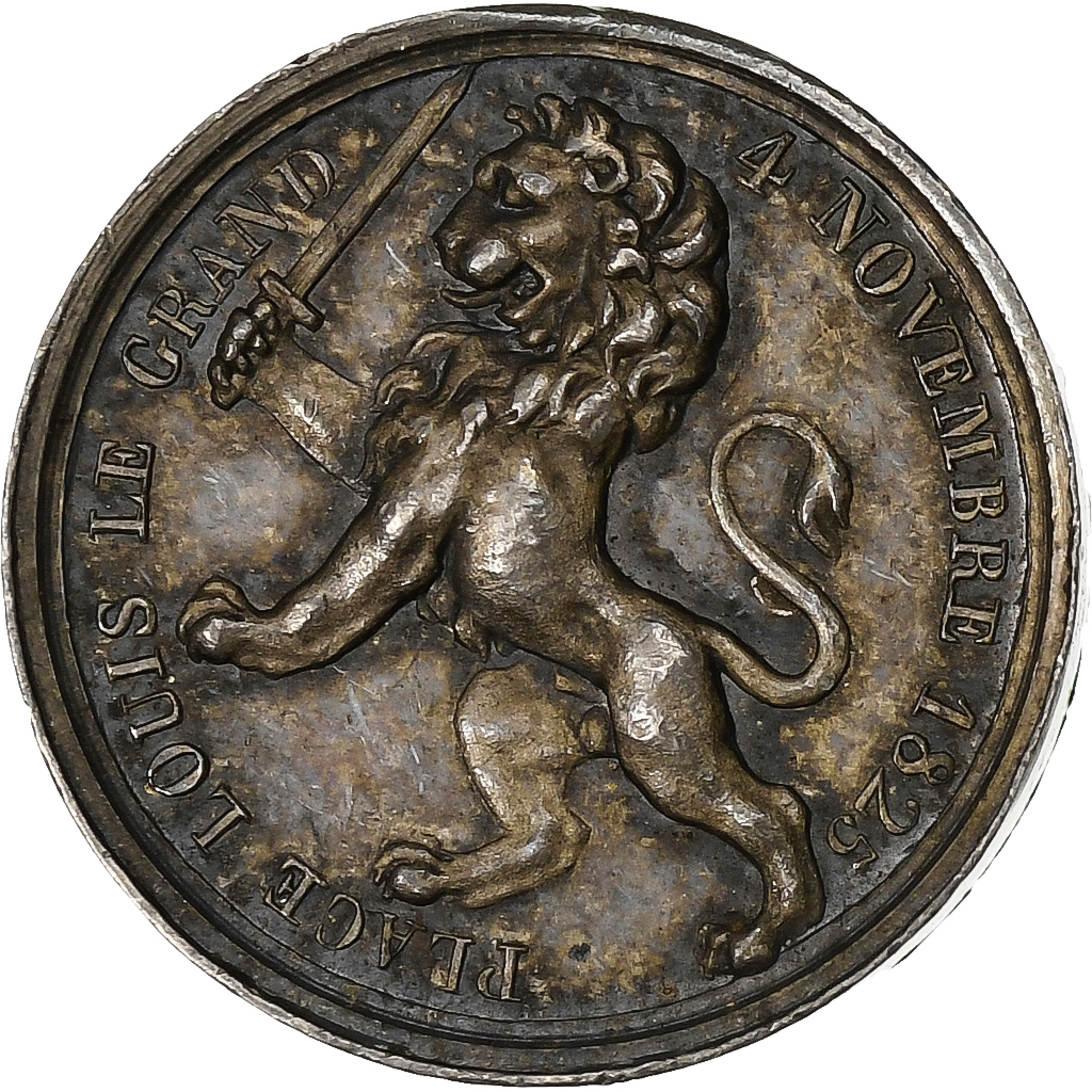 France, Quinaire, Charles X, Place Louis le Grand, 1825, Silver, Barre