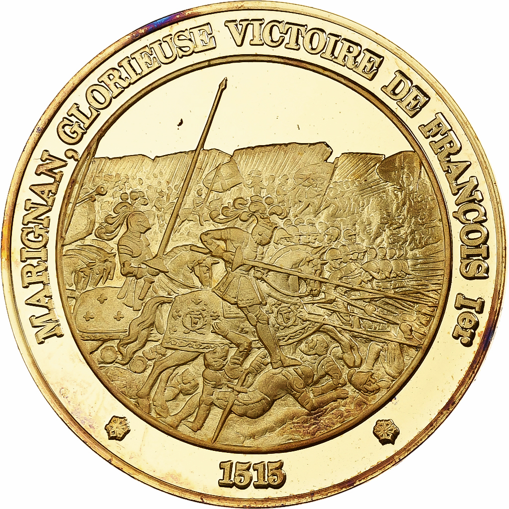 France, Medal, François Ier, Bataille de Marignan, Franklin Mint