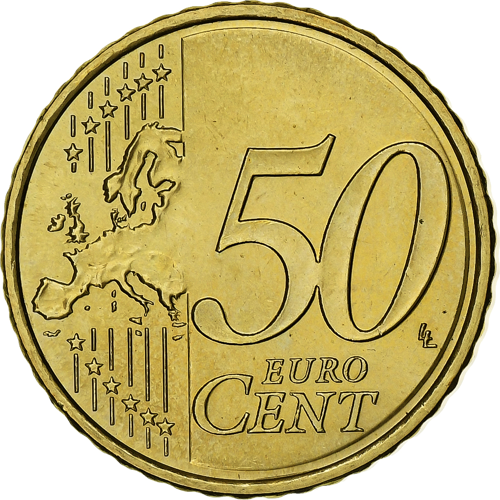 Estonia, 50 Euro Cent, BU, 2011, Vantaa, Nordic gold, 