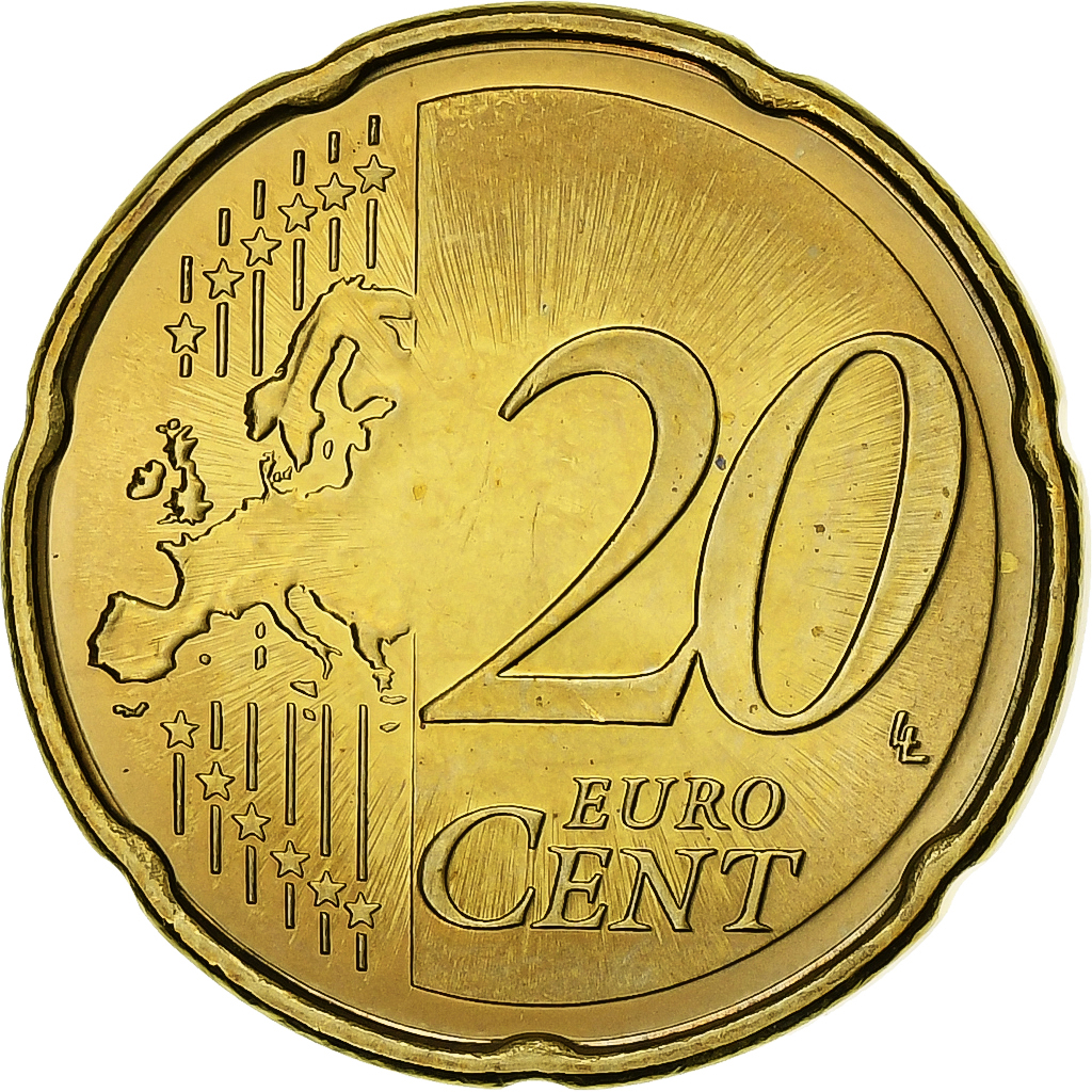Estonia, 20 Euro Cent, BU, 2011, Vantaa, Nordic gold, VZ