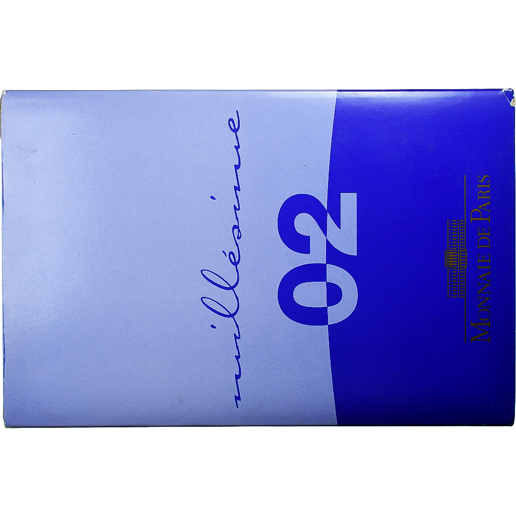Frankreich, Coffret 1c. à 2€, PP, 2002, Monnaie de Paris, STGL