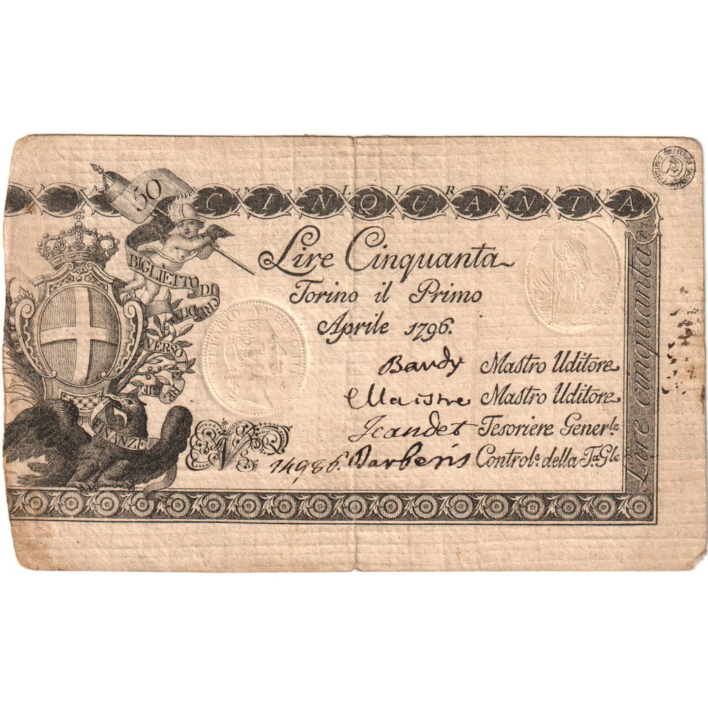 Italië, 50 Lire, TTB