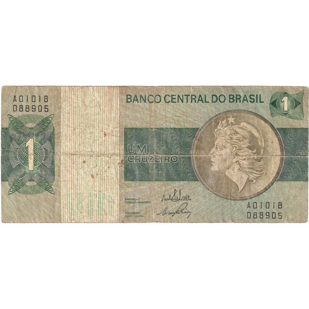 1290945] Brazil, 1 Cruzeiro, VF | eBay