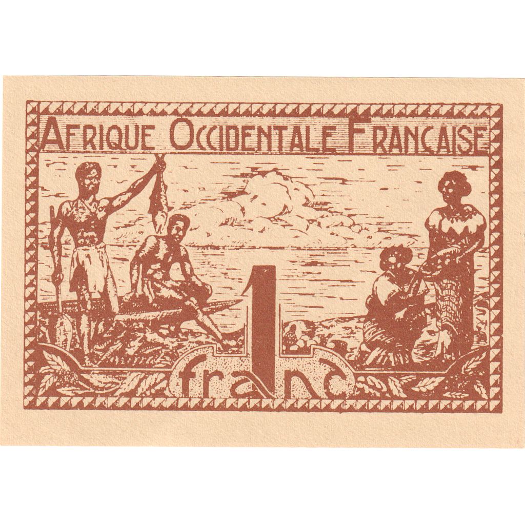 French West Africa, 1 Franc, UNC(63)