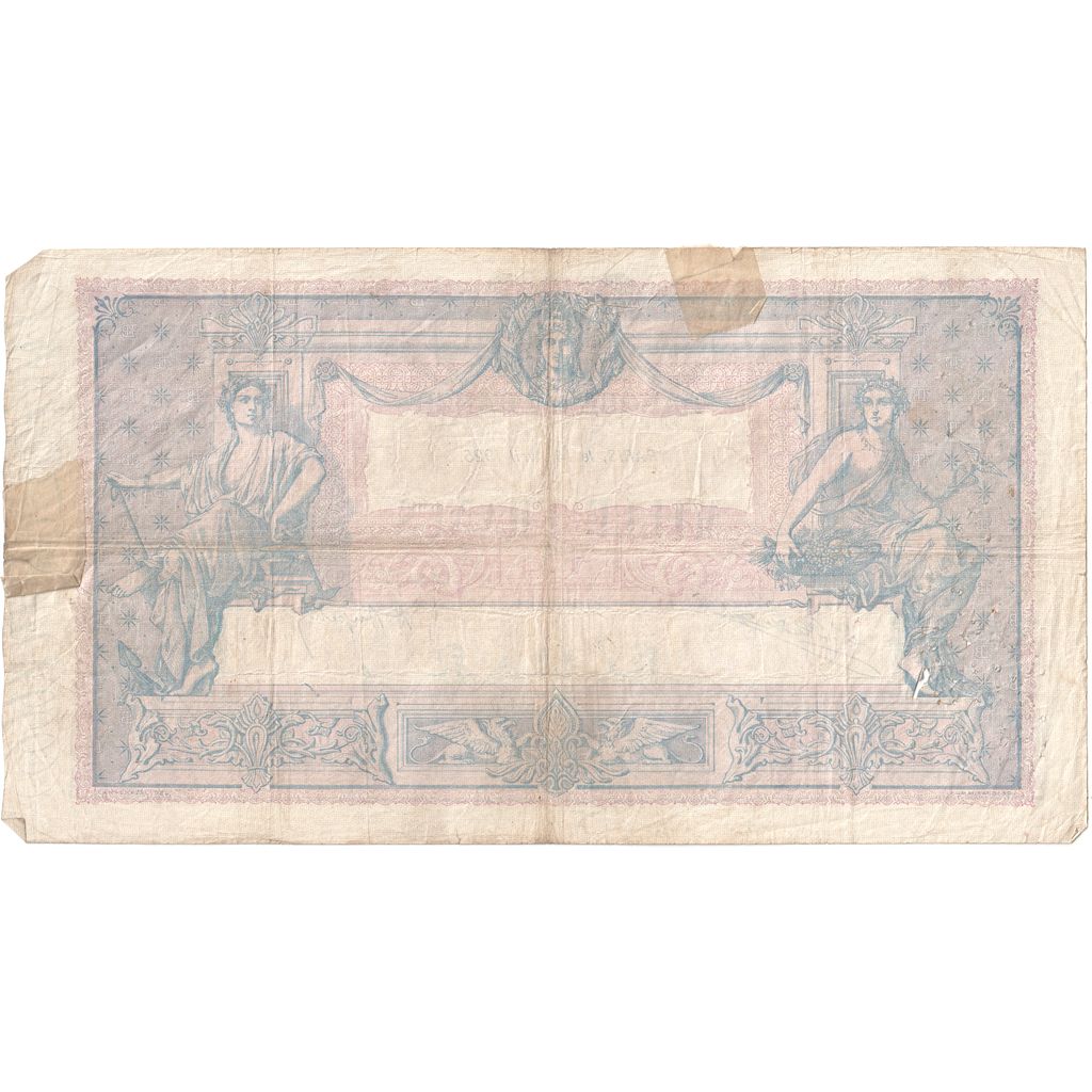 France, 1000 Francs, Bleu et Rose, 1925-06-25, T.1903, VF(30-35)