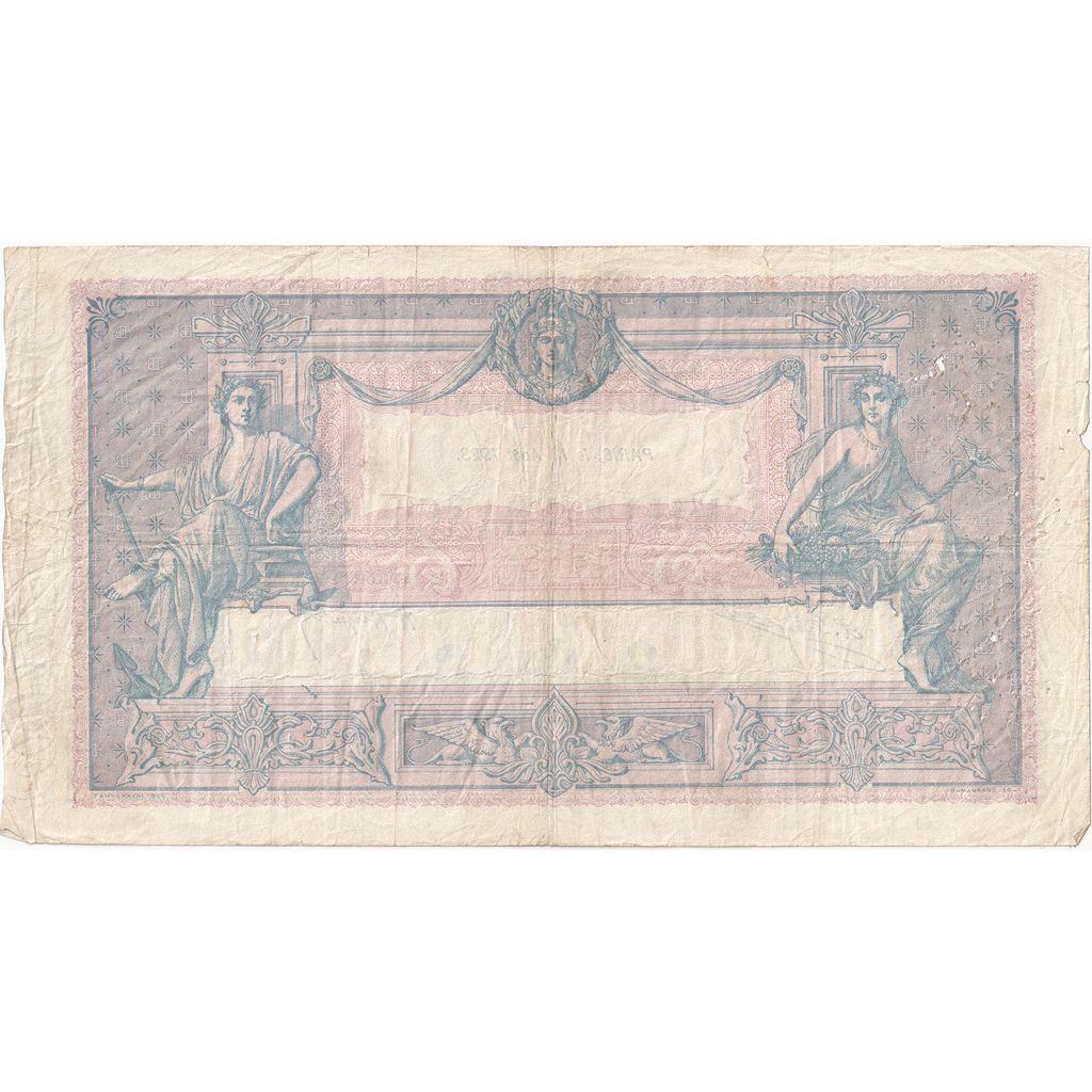 Frankrijk, 1000 Francs, Bleu et Rose, 1923-08-13, L.1676, TTB
