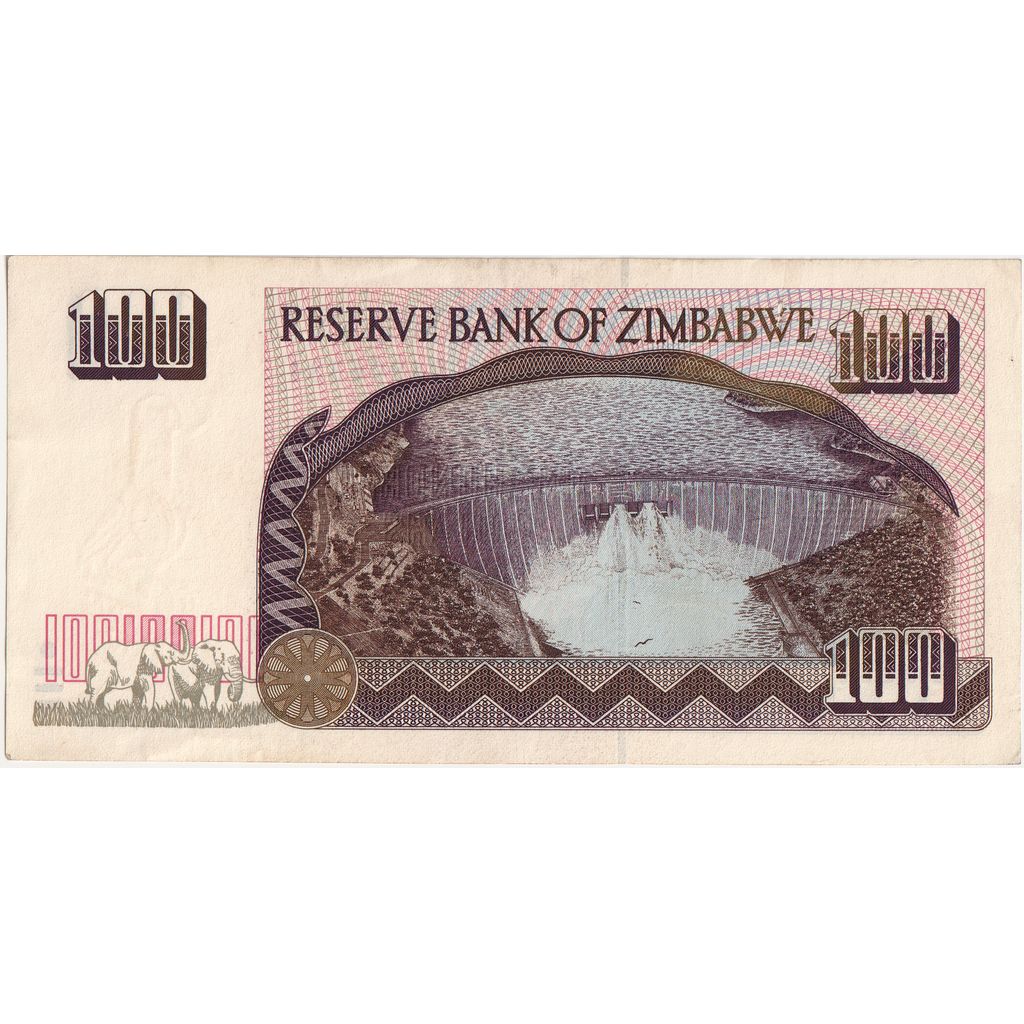 Simbabwe, 100 Dollars, VZ