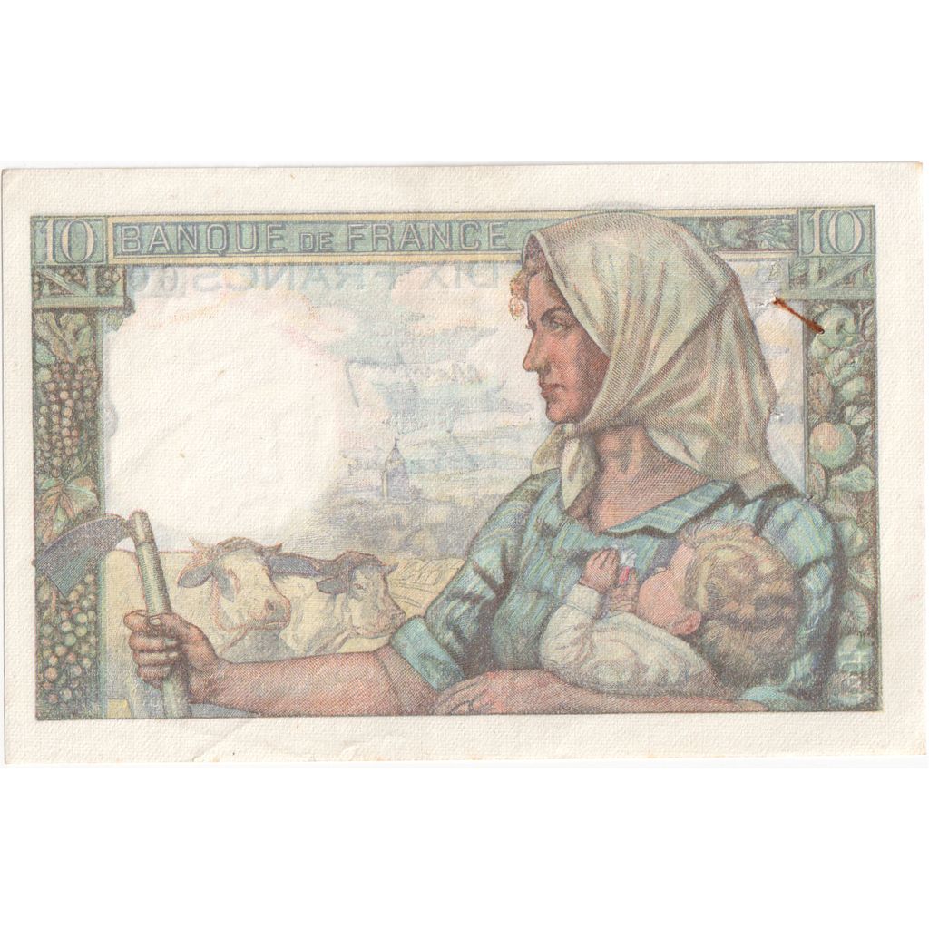 France, 10 Francs, Mineur, 1947-10-30, F.146, AU(55-58)