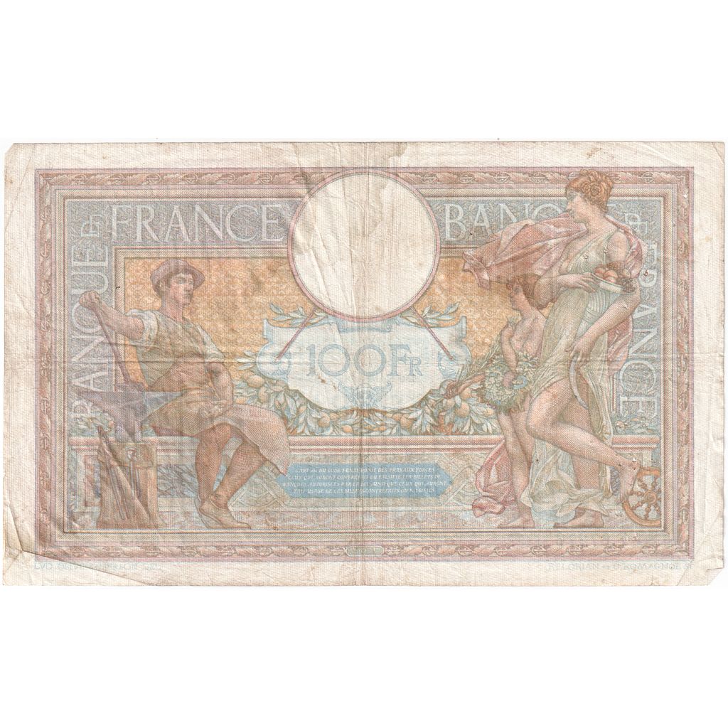 France, 100 Francs, Luc Olivier Merson, 1939-07-06, F.67276, VF(30-35)