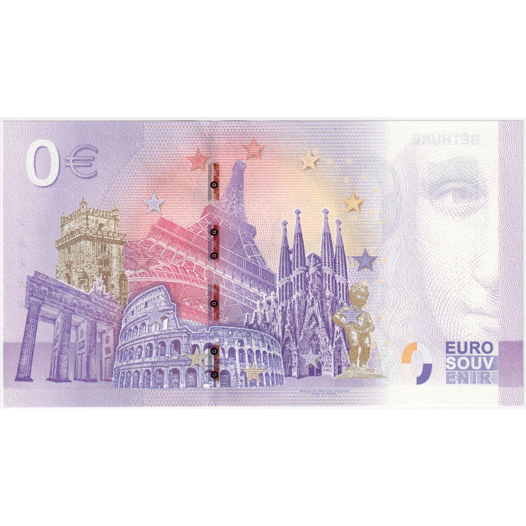 France, Tourist Banknote - 0 Euro, UEVA002628, BETHUNE, UNC(65-70)